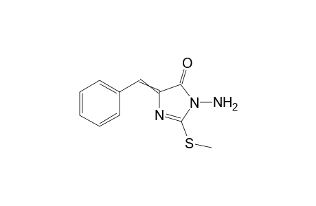 3-Amino-5-benzylidene-2-methylsulfanyl-imidazol-4-one