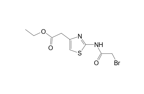 2-(2-bromoacetamido)-4-thiazoleacetic acid, ethyl ester