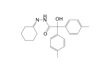 N'-cyclohexylidene-2-hydroxy-2,2-bis(4-methylphenyl)acetohydrazide