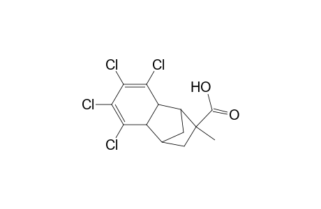 1,4-Methanonaphthalene-2-carboxylic acid, 5,6,7,8-tetrachloro-1,2,3,4,4a,8a-hexahydro-2-methyl-