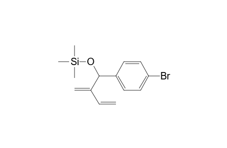 [1-(4-bromophenyl)-2-methylene-but-3-enoxy]-trimethyl-silane