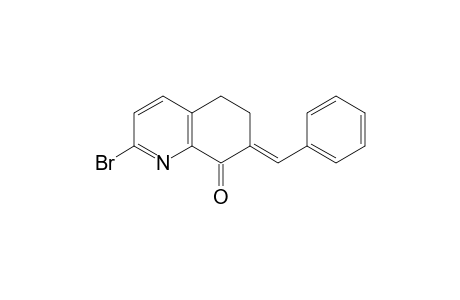 8(5H)-Quinolinone, 2-bromo-6,7-dihydro-7-(phenylmethylene)-