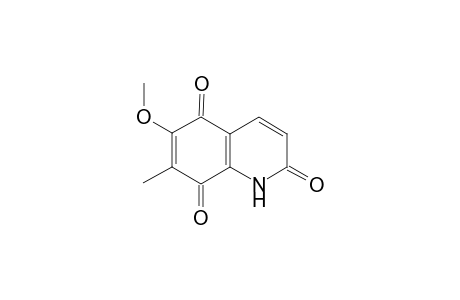6-Methoxy-7-methyl-2,5,8(1H)-quinoneone