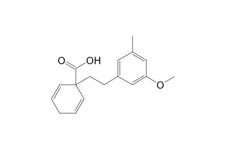 1-[2'-(3''-Methoxy-5''-methylphenyl)ethyl]-1,4-dihydrobenzoic acid