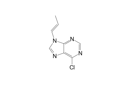 6-Chloro-9-(prop-1-en-1-yl)-9H-purine