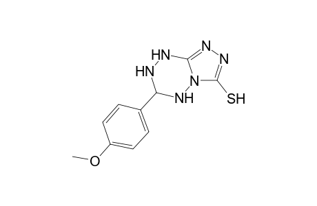 1,2,4-triazolo[4,3-b][1,2,4,5]tetrazine-3-thiol, 5,6,7,8-tetrahydro-6-(4-methoxyphenyl)-