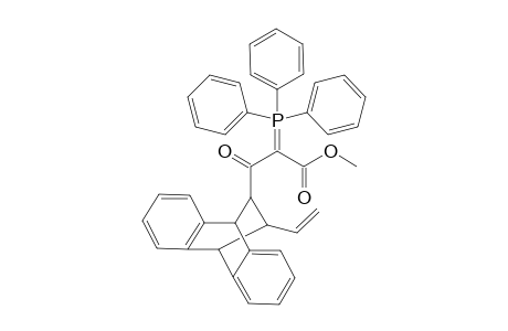 Methyl 3-[12'-ethenyl- 9',10'-dihydro-9',10'-ethanoanthracene-11'-yl)-3-oxo-2-(triphenylphosphoranyidene)propanoate