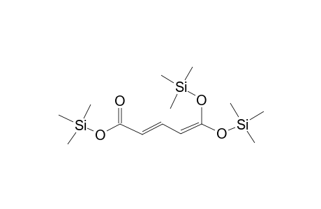 Glutaconic acid, tris(trimethylsilyl)-(ester)