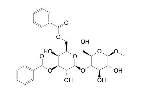 .beta.-D-Glucopyranoside, methyl 4-O-(3,6-di-O-benzoyl-.beta.-D-galactopyranosyl)-