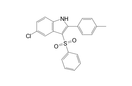 5-Chloro-2-(4-methylphenyl)-3-(phenylsulfonyl)indole