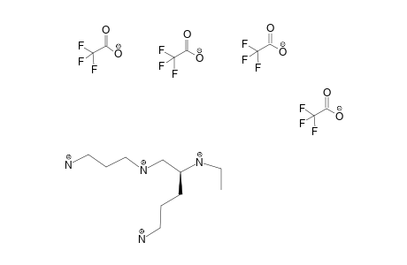 (4S)-(3'-AMINO)-PROPYL-9-AMINO-3,6-DIAZANONANE-TETRAKIS-(TRIFLUOROACETATIC-ACID)-SALT