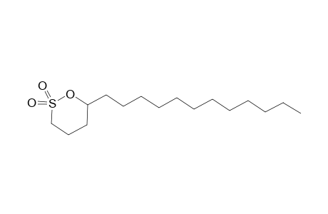 1,2-Oxathiane, 6-dodecyl-, 2,2-dioxide