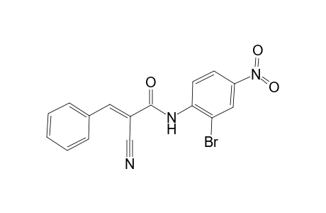 Propenamide, 2-cyano-3-phenyl-N-(2-bromo-4-nitrophenyl)-