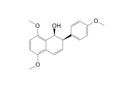cis-rac-5,8-dimethoxy-2-(4-methoxyphenyl)-1,2-dihydronaphthalen-1-ol