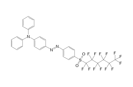 4-[4-(Perfluorohexylsulfonyl)phenylazo]triphenylamine