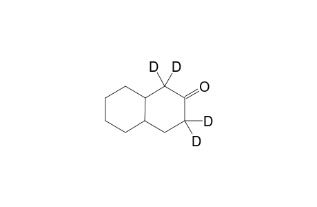 1,1,3,3-D4-trans-beta-Decalone