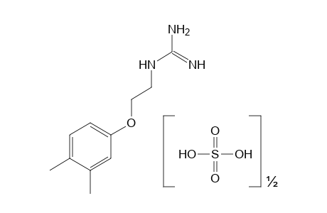 [2-(3,4-XYLYLOXY)ETHYL]GUANIDINE, HEMISULFATE