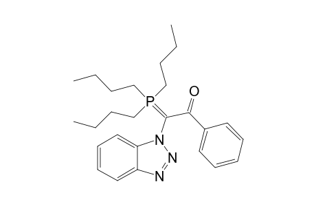 2-(1-benzotriazolyl)-1-phenyl-2-tributylphosphoranylideneethanone