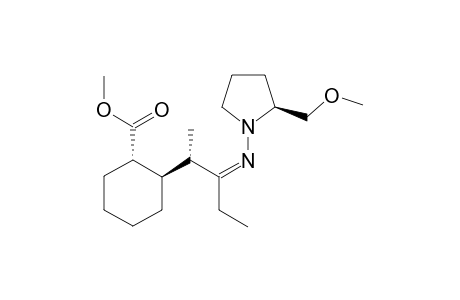 (1S,2R)-2-[(1S,2Z)-2-[(2S)-2-(methoxymethyl)pyrrolidino]imino-1-methyl-butyl]cyclohexanecarboxylic acid methyl ester