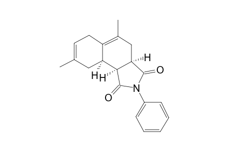 (3aR,9aR,9bS)-5,8-Dimethyl-2-phenyl-3a,4,6,9,9a,9b-hexahydro-1H-benzo[e]isoindole-1,3(2H)-dione