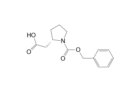 2-Pyrrolidineacetic acid, 1-[(phenylmethoxy)carbonyl]-, (S)-