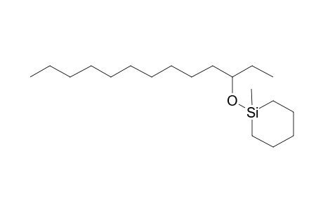 1-[(1-Ethylundecyl)oxy]-1-methylsilinane