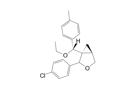 cis-4-(4-Chlorophenyl)-5-[.alpha.-ethoxy(4-methylbenzyl)]-3-oxacyclo[3.1.0]hexane