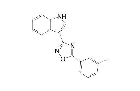 3-(Indol-3-yl)-5-(3-methylphenyl)-1,2,4-oxadiazole