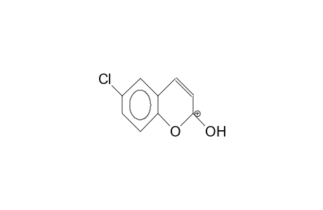 6-Chloro-coumarin cation