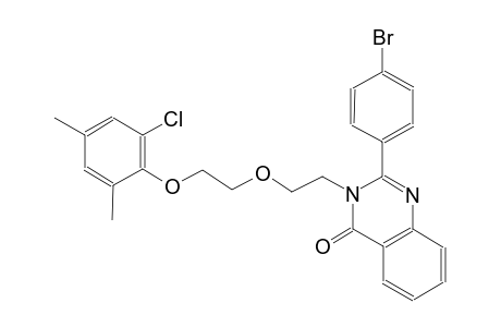 2-(4-bromophenyl)-3-{2-[2-(2-chloro-4,6-dimethylphenoxy)ethoxy]ethyl}-4(3H)-quinazolinone