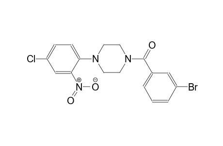 piperazine, 1-(3-bromobenzoyl)-4-(4-chloro-2-nitrophenyl)-
