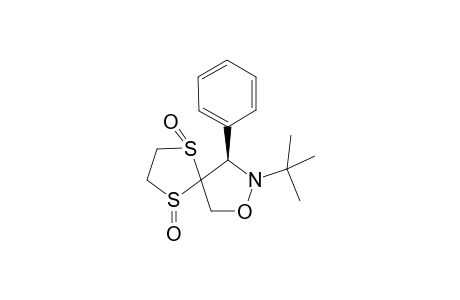 (1RS,3RS,3'RS)-2'-tert-Butyl-3'-phenyl-3'-phenylspiro[(1,3-dithiolane)-2,4'-isoxazolane] 1,3-dioxide