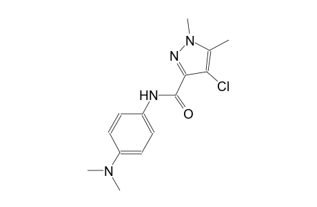 4-chloro-N-[4-(dimethylamino)phenyl]-1,5-dimethyl-1H-pyrazole-3-carboxamide