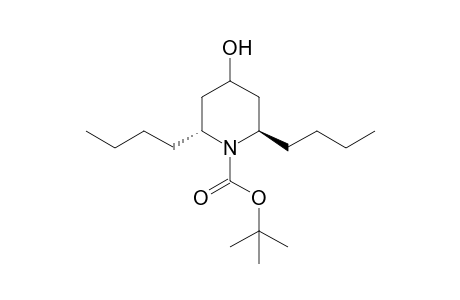 trans-N-Boc-2,6-dibutyl-4-piperidinol