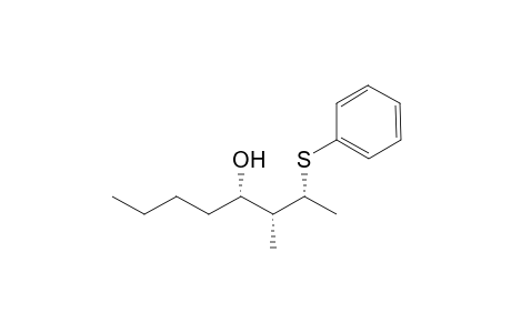 (2R,3R,4S)-3-methyl-2-(phenylthio)octan-4-ol
