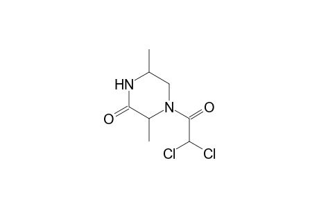 Piperazinone, 4-(dichloroacetyl)-3,6-dimethyl-