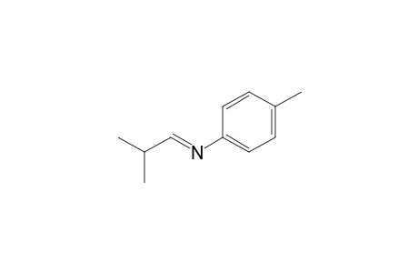 2-Methylpropionaldehyde 4-tolylimine