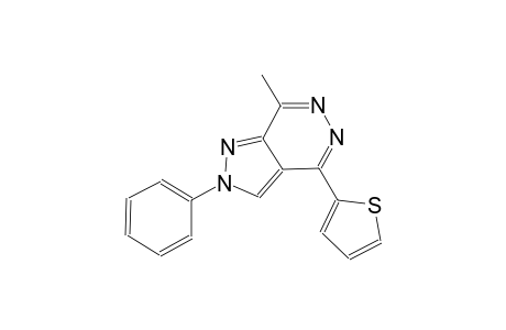 7-methyl-2-phenyl-4-(2-thienyl)-2H-pyrazolo[3,4-d]pyridazine