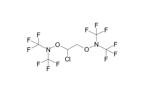 1,2-BIS[DI(TRIFLUOROMETHYL)AMINOOXY]CHLOROETHANE