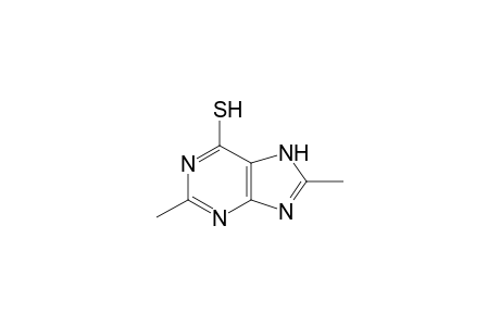 2,8-dimethyl-6-mercaptopurine
