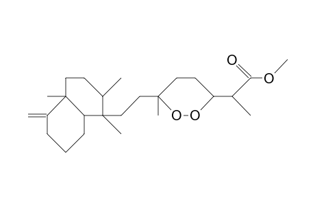 1,2-Dioxane-3-acetic acid, 6-[2-(decahydro-1,2,4a-trimethyl-5-methylene-1-naphthalenyl)ethyl]-.a lpha.,6-dimethyl-, methyl ester, [1.alpha.[3R*(R*),6R*],2.beta.,4a.beta.,8a.alpha.]-