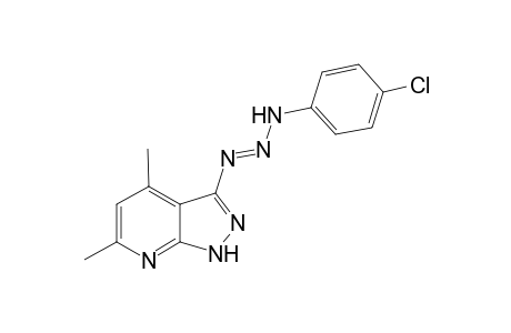 3-(p-Chlorophenyl)-1-[44,6'-dimethyl-1H-pyrazolo[3,4-b]pyridin-3'-yl]-triazene