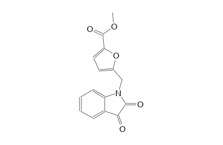 2-furancarboxylic acid, 5-[(2,3-dihydro-2,3-dioxo-1H-indol-1-yl)methyl]-, methyl ester