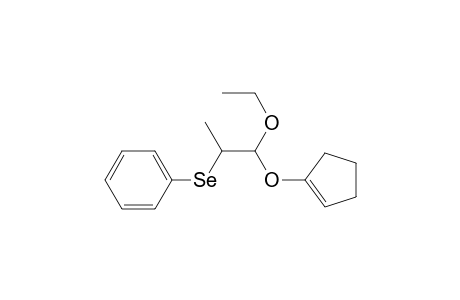 [1-(cyclopenten-1-yloxy)-1-ethoxy-propan-2-yl]selanylbenzene