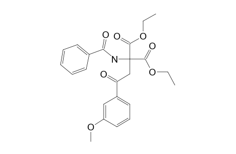 DIETHYL-2-[2-(3-METHOXYPHENYL)-2-OXOETHYL]-BENZAMIDO-MALONATE