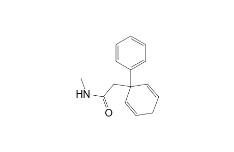 N-methyl-2-(1-phenyl-1-cyclohexa-2,5-dienyl)acetamide