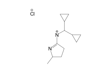 Dicyclopropylmethyl(5-methyl-4,5-dihydro-3H-pyrrol-2-yl)amine hydrochloride