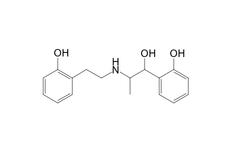 erythro-N-(2'-phenolethyl)-N-(1'methyl-2'-hydroxy-2'-phenol-ethyl)-amine hydrochloride