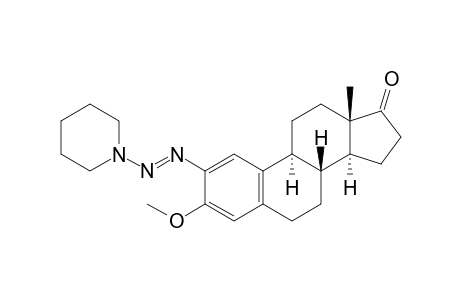 3-Methoxy-2-[3',3'-(1",5"-pentadiyl)triazenyl]estra-1,3,5(10)-trien-17-one