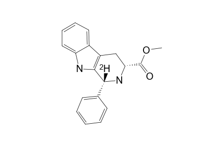 CIS-[1-DEUTERIO-3-(METHOXYCARBONYL)-1,2,3,4-TETRAHYDRO-9H-PYRIDO-[3,4-B]-INDOL-1-YL]-BENZENE